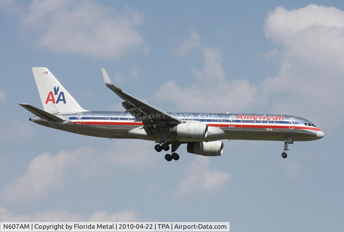 N607AM, 1996 Boeing 757-223 C/N 27058, American 757