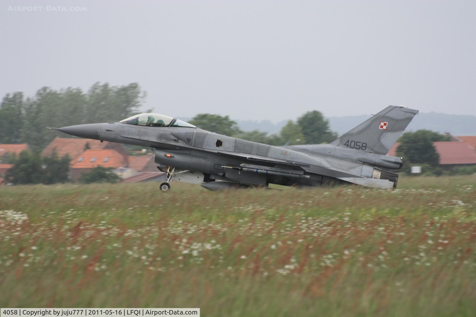 4058, 2003 Lockheed Martin F-16CJ Fighting Falcon C/N JC-19, on display at TigerMeet 2011