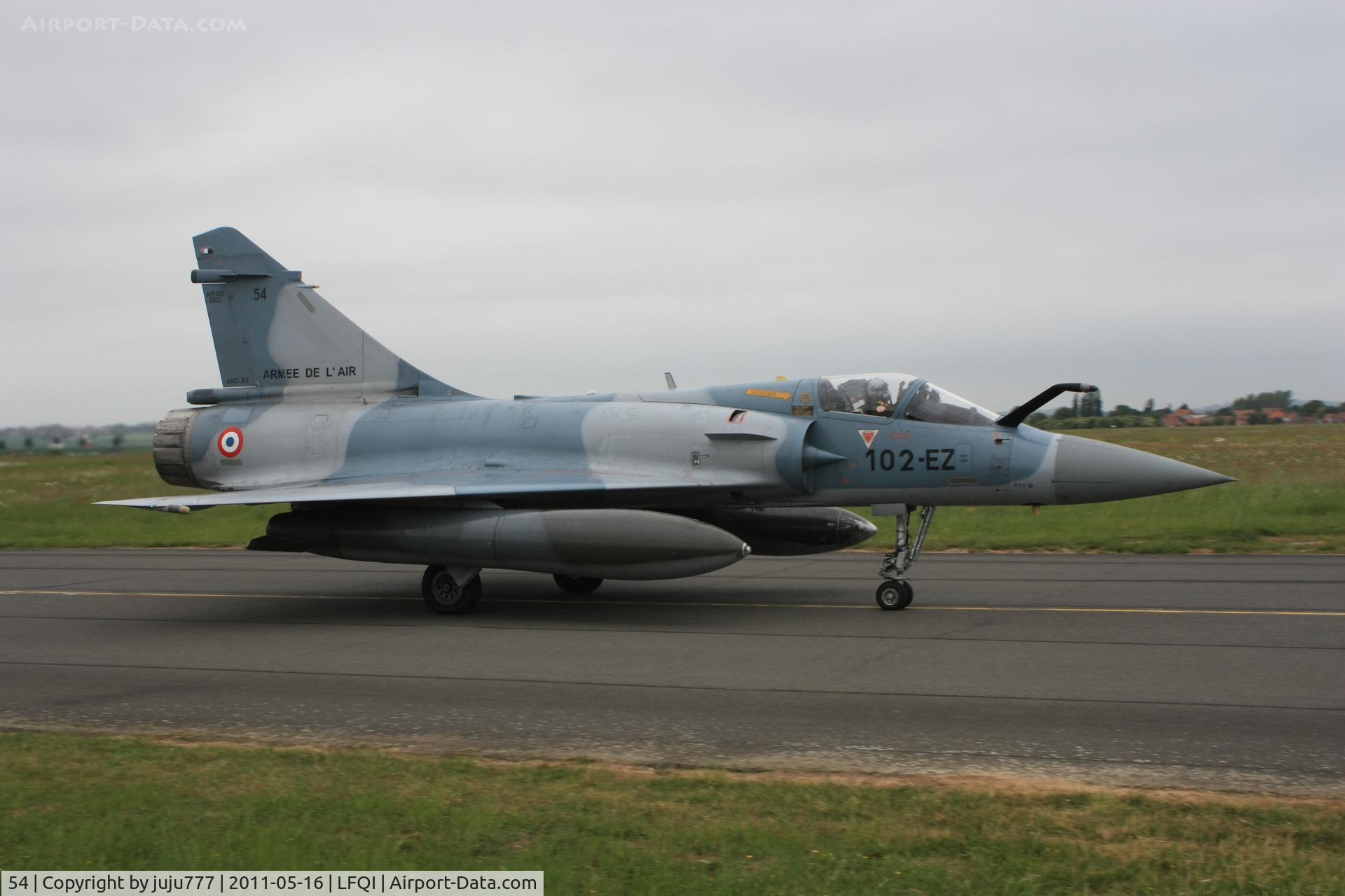 54, Dassault Mirage 2000-5F C/N 246, on display at TigerMeet 2011