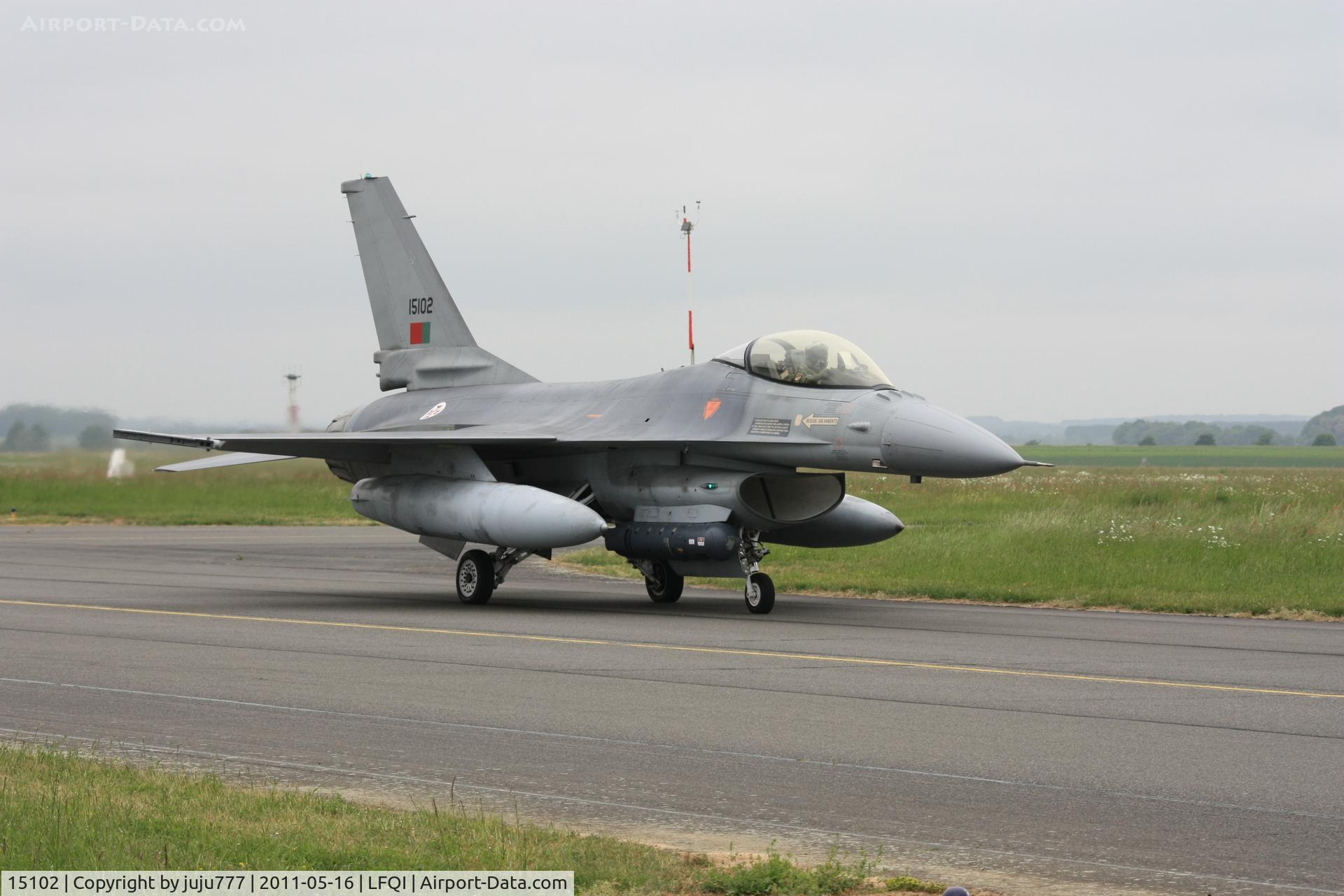 15102, Lockheed F-16AM Fighting Falcon C/N AA-2, on display at TigerMeet 2011