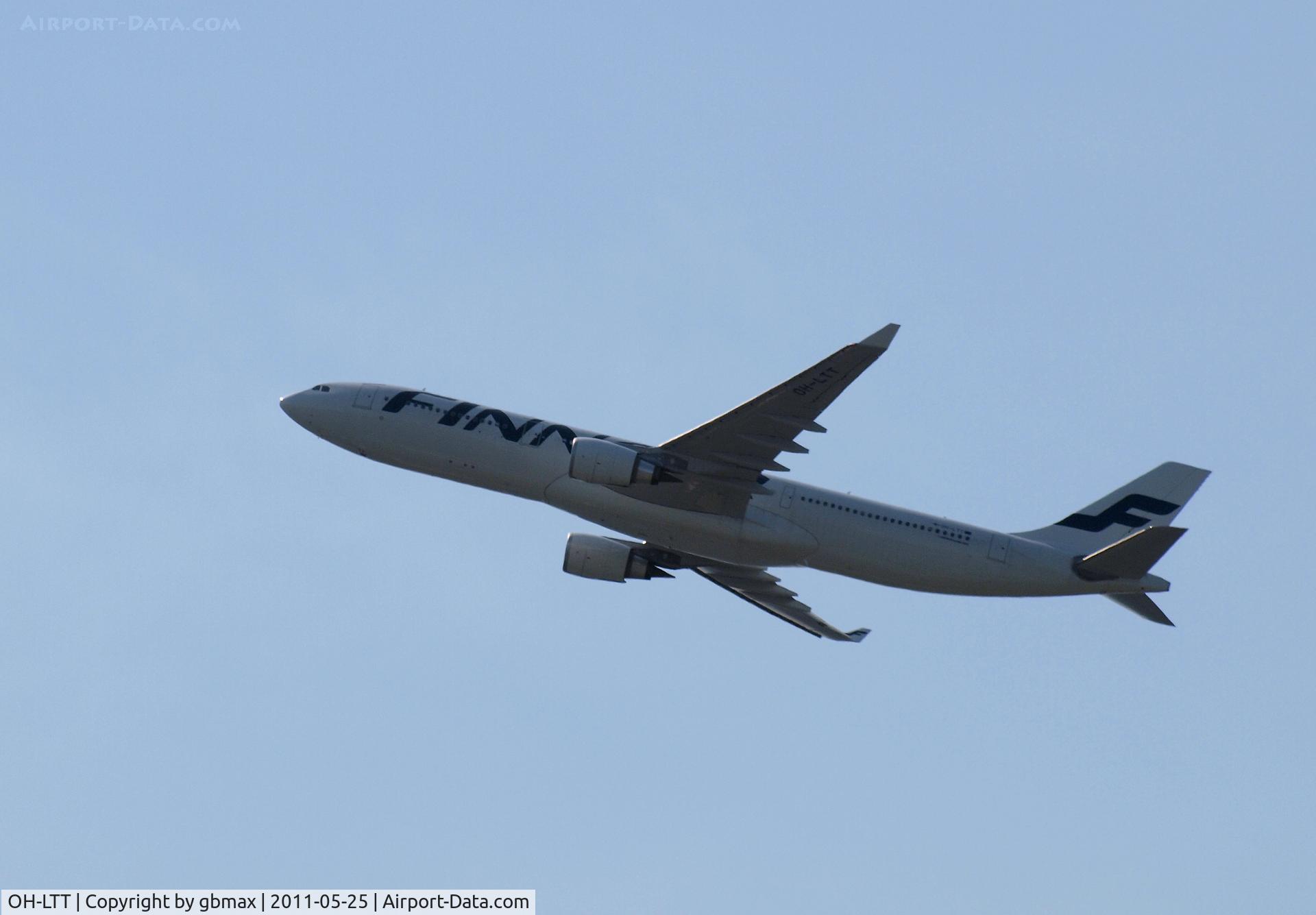 OH-LTT, 2010 Airbus A330-302X C/N 1088, Flying over Mineola, NY, going to a landing at JFK