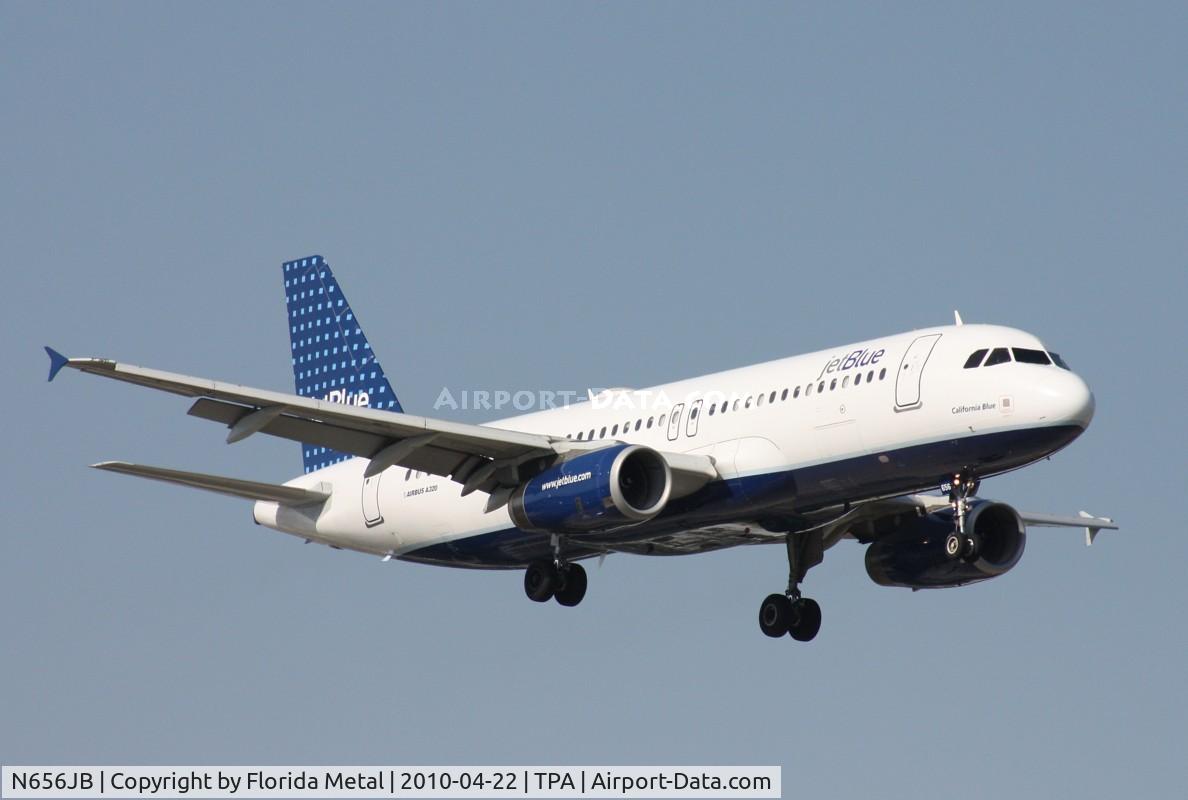 N656JB, 2007 Airbus A320-232 C/N 3091, Jet Blue A320