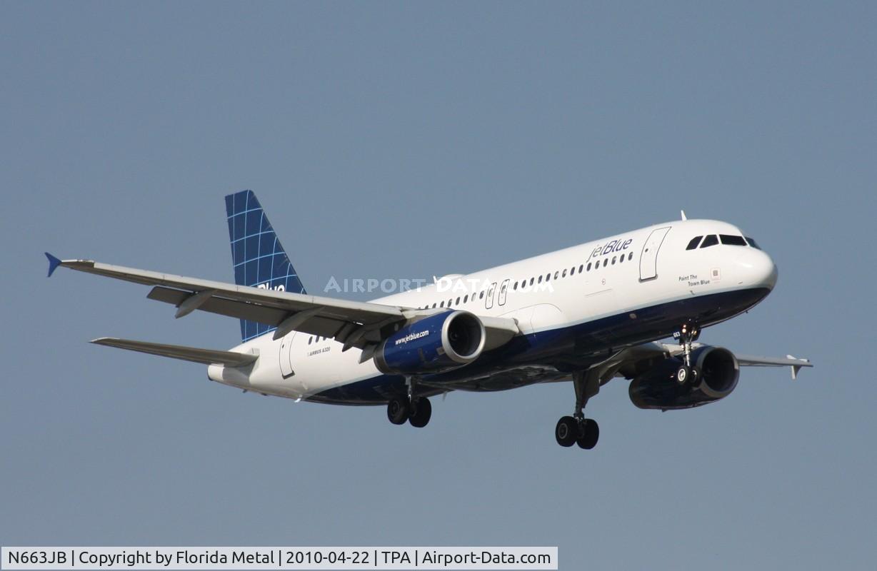 N663JB, 2007 Airbus A320-232 C/N 3287, Jet Blue A320