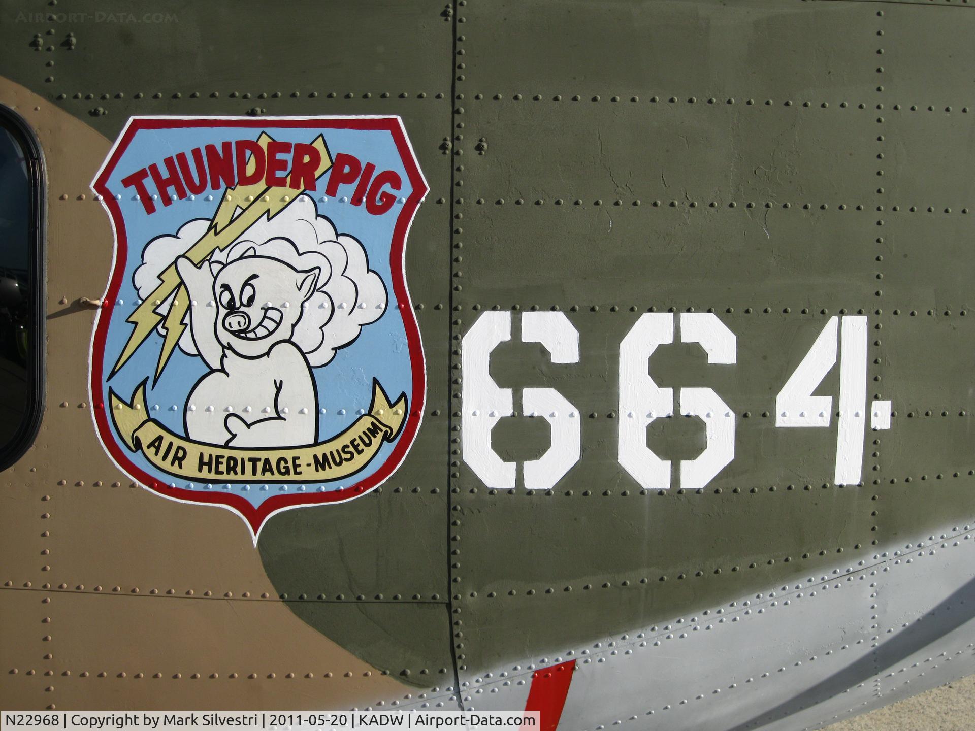 N22968, 1954 Fairchild C-123K Provider C/N 20113, 2011 Joint Base Andrews Airshow