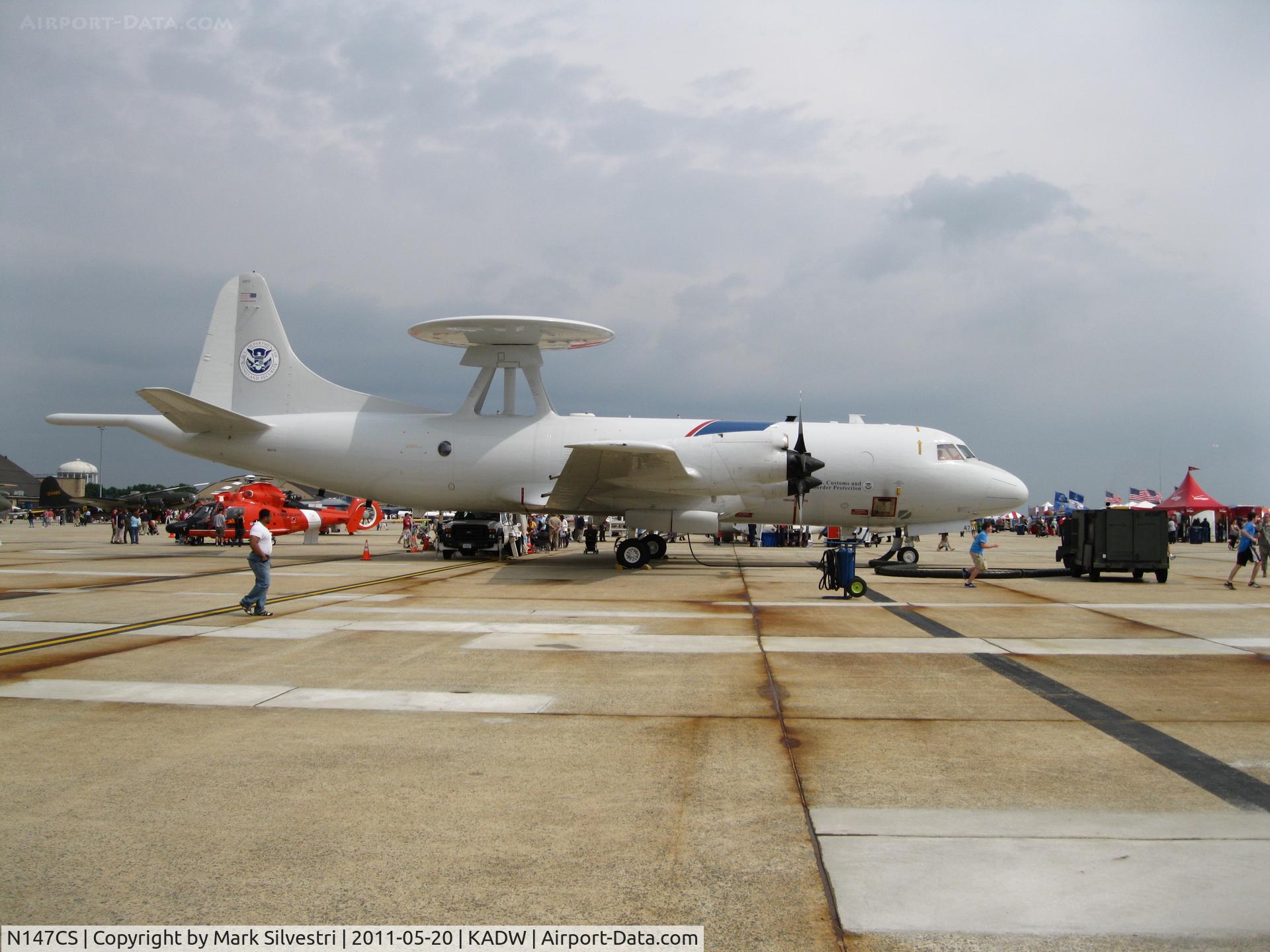 N147CS, Lockheed P-3 AEW&C C/N 185-5162, 2011 Joint Base Andrews Airshow