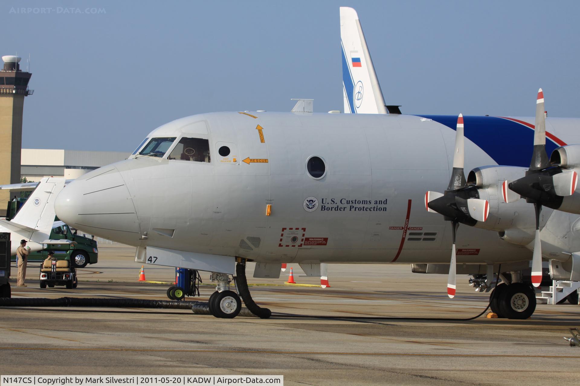 N147CS, Lockheed P-3 AEW&C C/N 185-5162, 2011 Joint Base Andrews Airshow