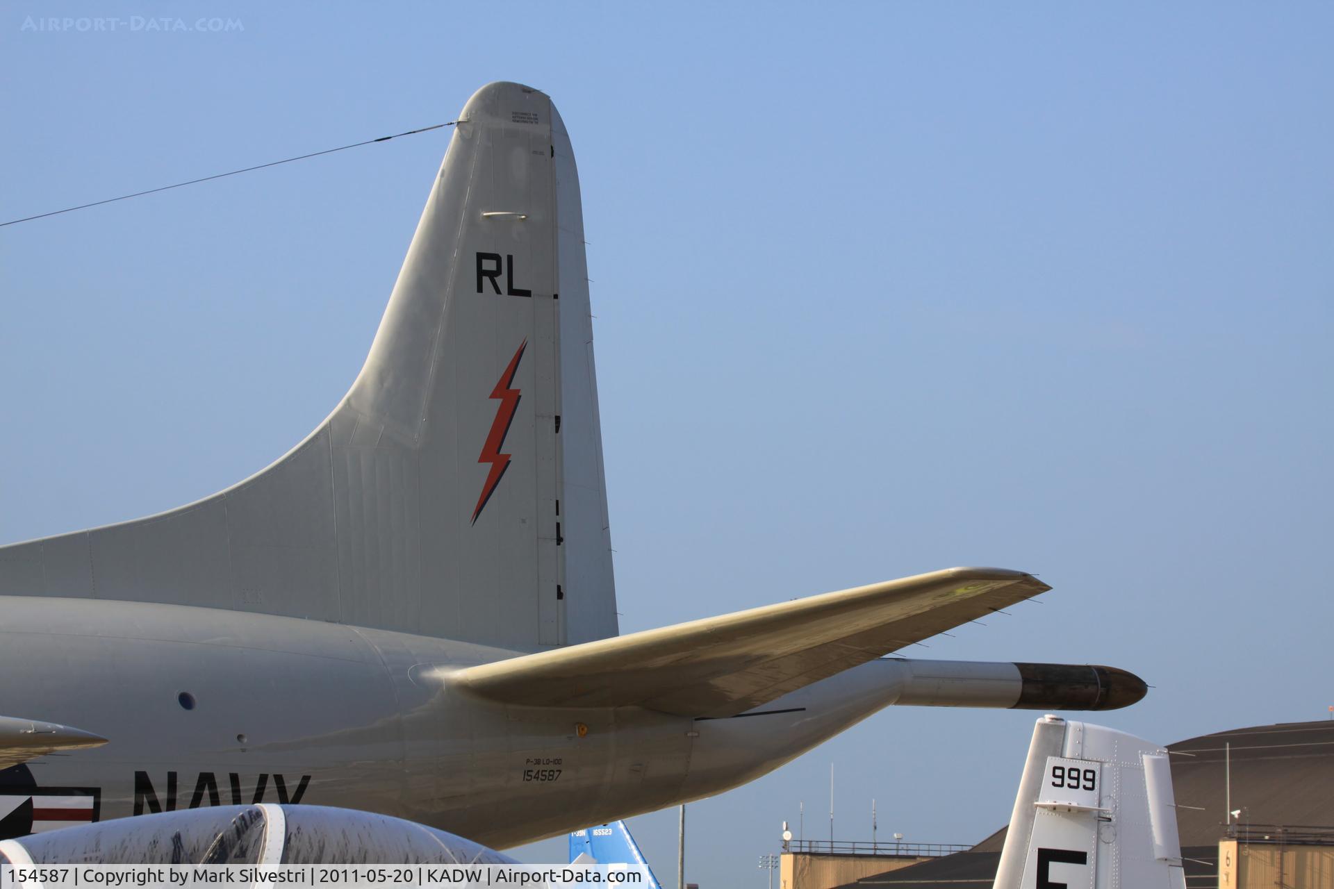 154587, Lockheed NP-3D Orion C/N 185-5268, 2011 Joint Base Andrews Airshow
