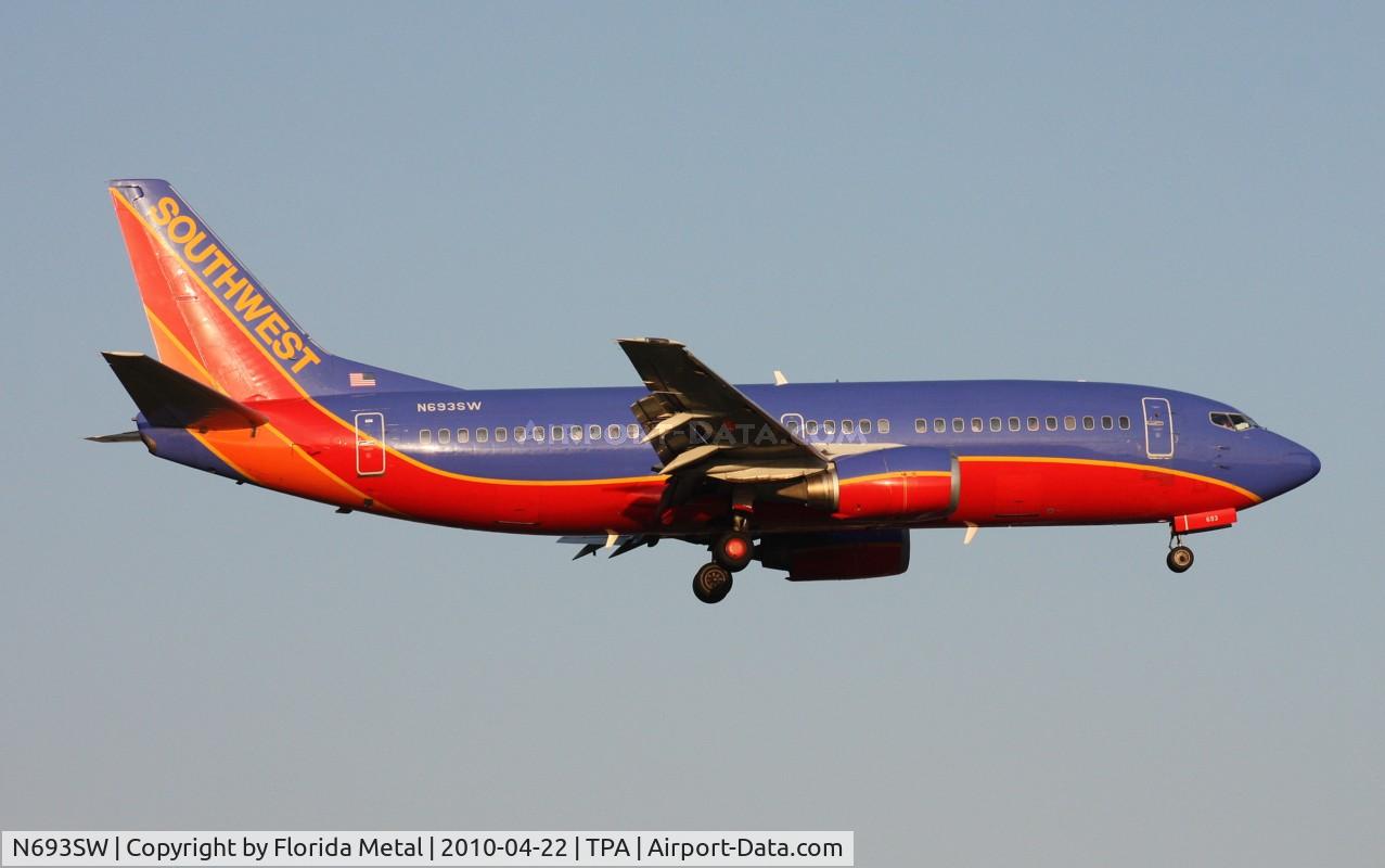 N693SW, 1985 Boeing 737-317 C/N 23174, Southwest 737
