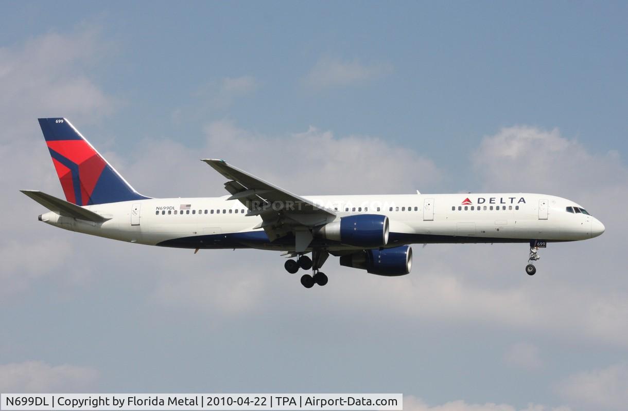 N699DL, 1999 Boeing 757-232 C/N 29970, Delta 757