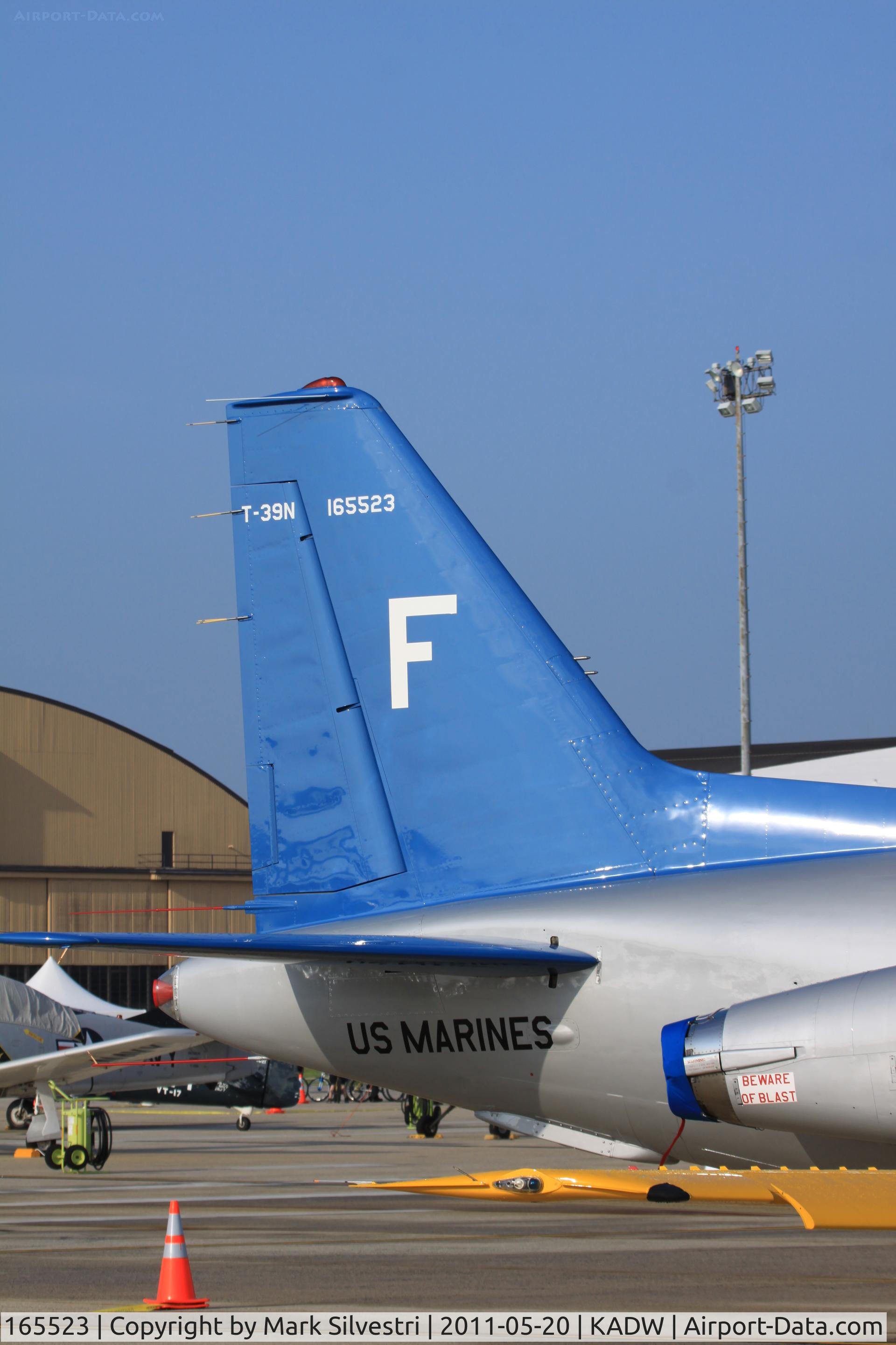 165523, 1964 Rockwell T-39N (NA-265-40) Sabreliner C/N 282-020, 2011 Joint Base Andrews Airshow