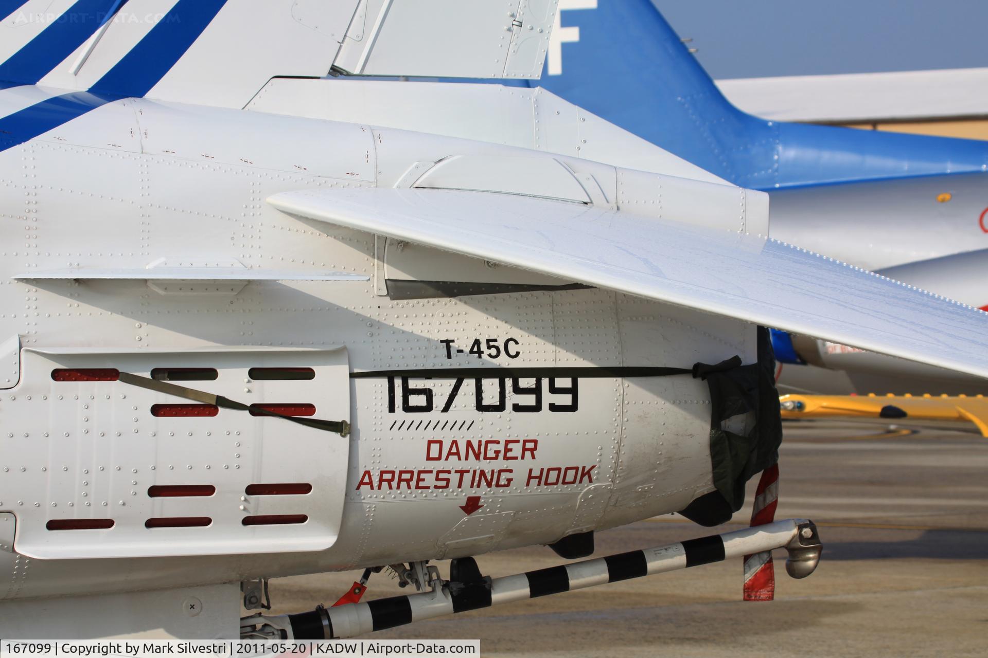 167099, Boeing T-45C Goshawk C/N C131, 2011 Joint Base Andrews Airshow
