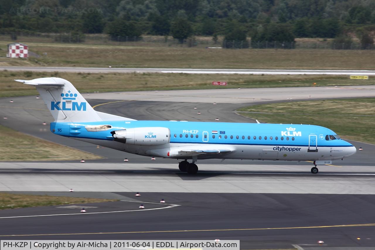 PH-KZP, 1995 Fokker 70 (F-28-0070) C/N 11539, KLM Cityhopper
