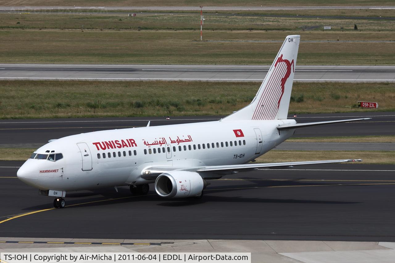 TS-IOH, 1993 Boeing 737-5H3 C/N 26640, Tunisair, Name: Hammamet
