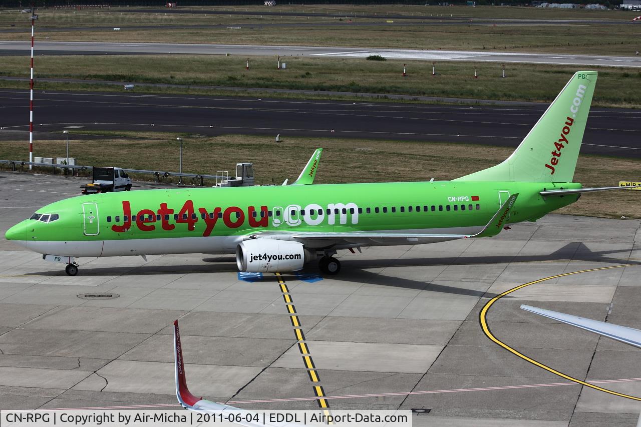 CN-RPG, 2007 Boeing 737-8K5 C/N 34692, Jet4You, Boeing 737-8K5, CN: 34692/2249