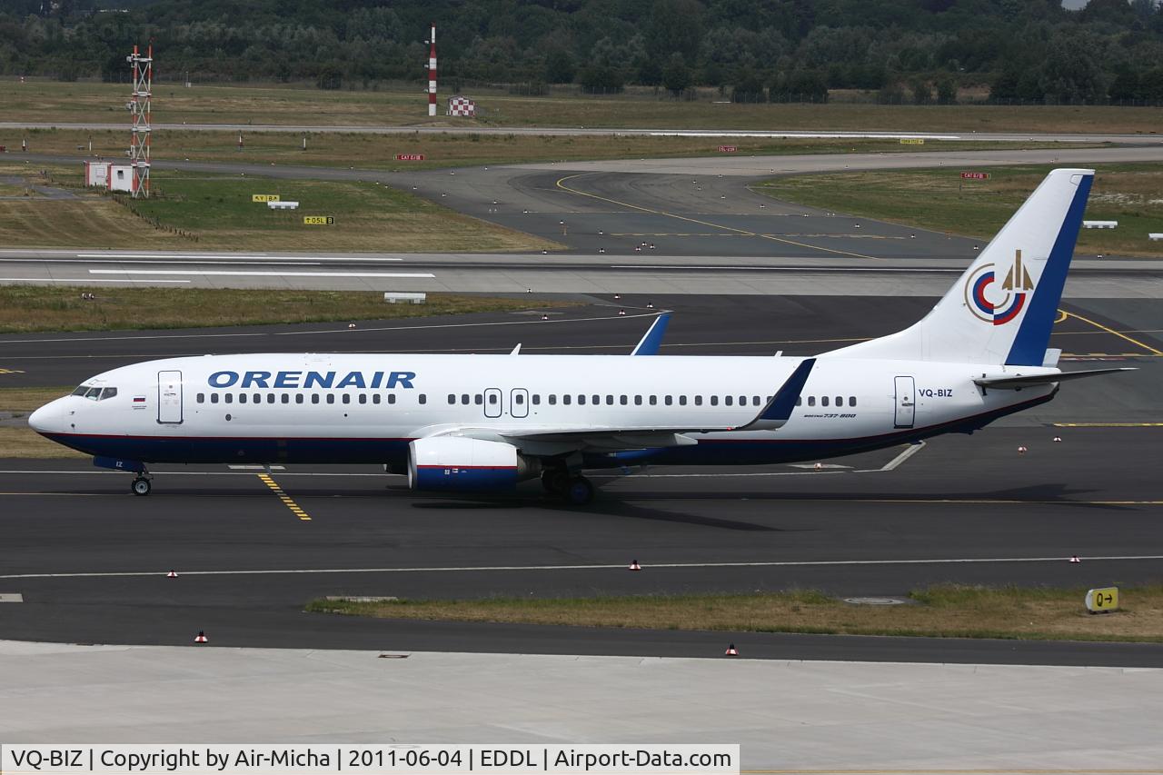 VQ-BIZ, 2001 Boeing 737-86N C/N 28645, Orenair