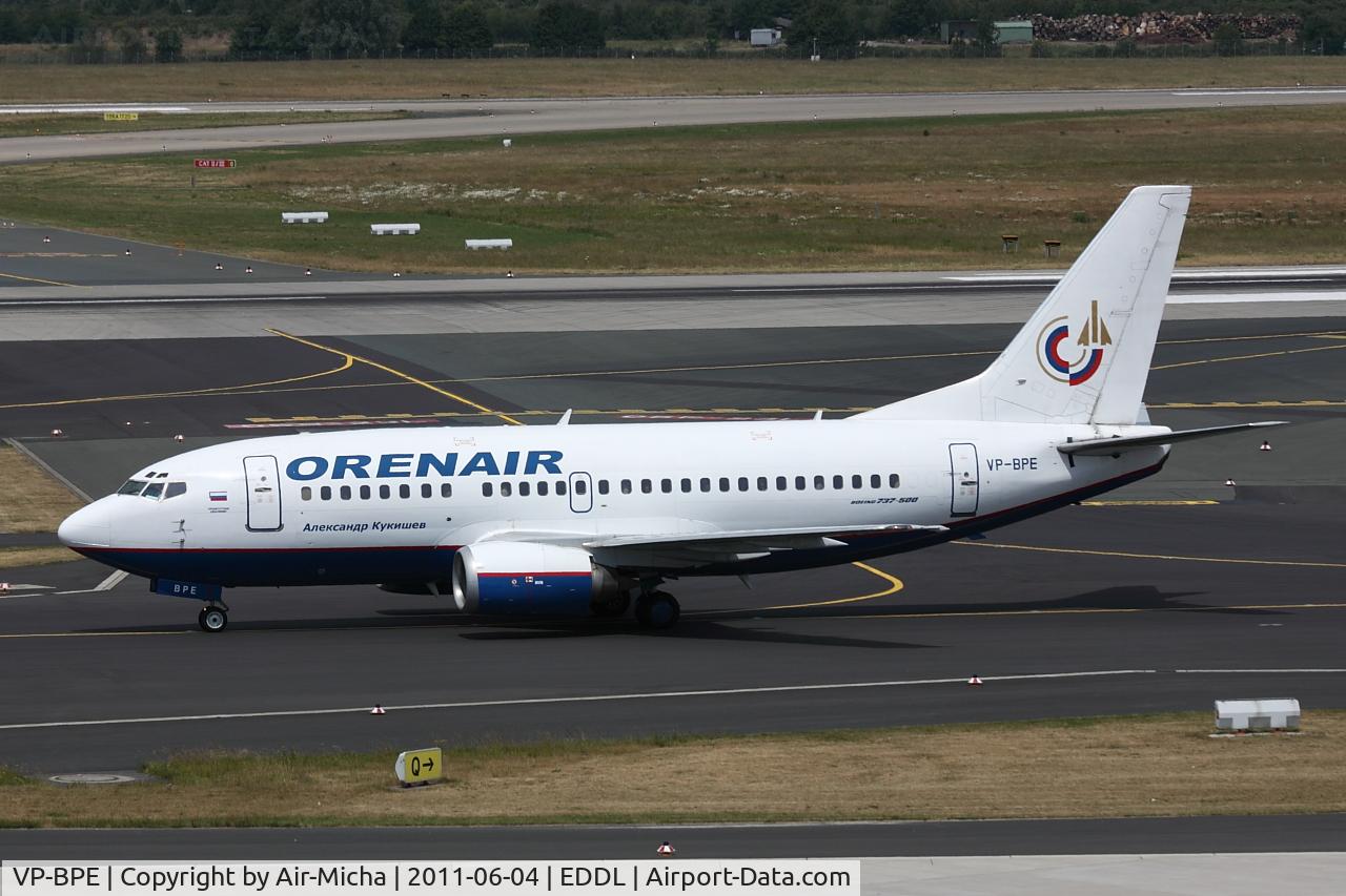 VP-BPE, 1992 Boeing 737-5H6 C/N 26445, Orenair, Boeing 737-5H6, CN: 26445/2327