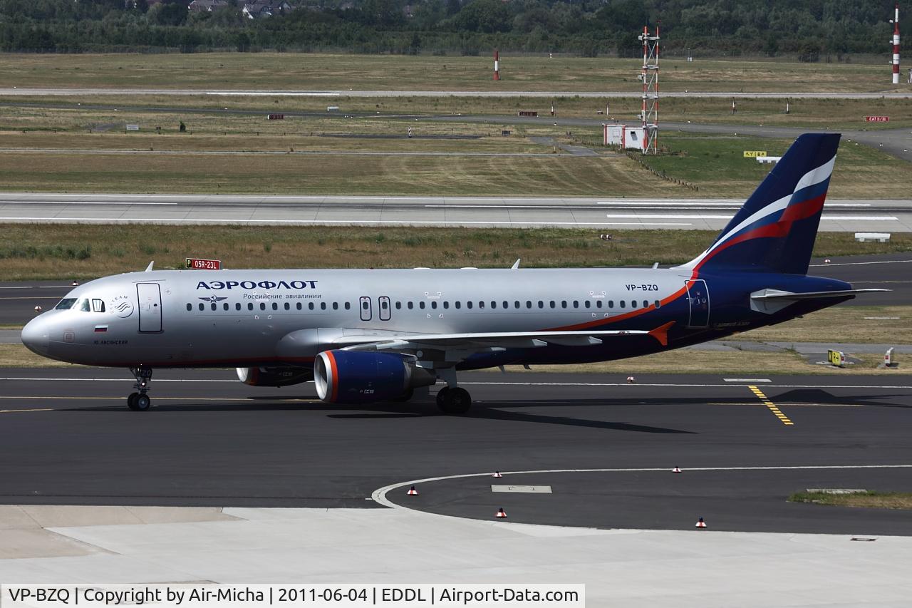 VP-BZQ, 2008 Airbus A320-214 C/N 3627, Aeroflot