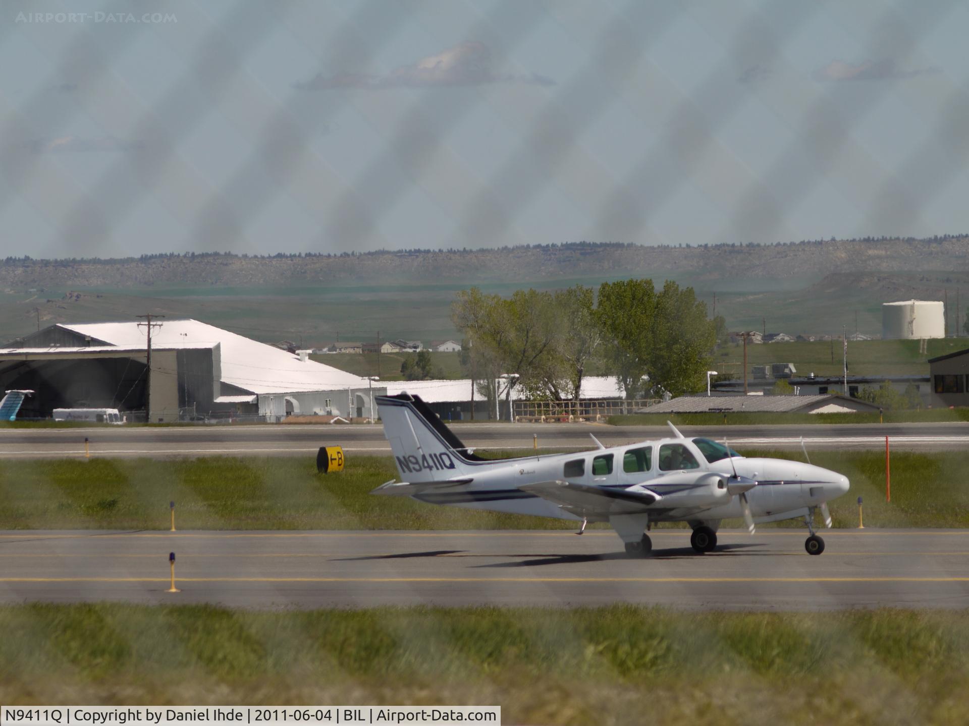 N9411Q, 1970 Beech 58 Baron C/N TH-66, Beech Baron @ BIL