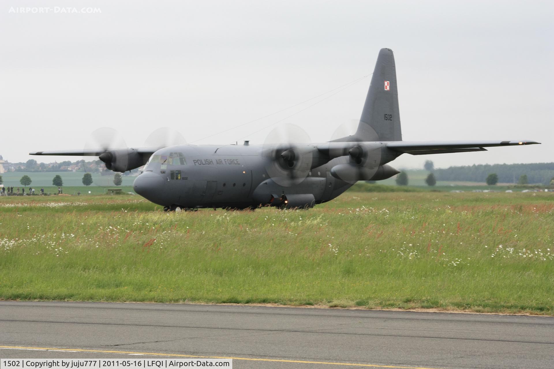 1502, 1970 Lockheed C-130E-LM Hercules C/N 382-4414, on display at TigerMeet 2011