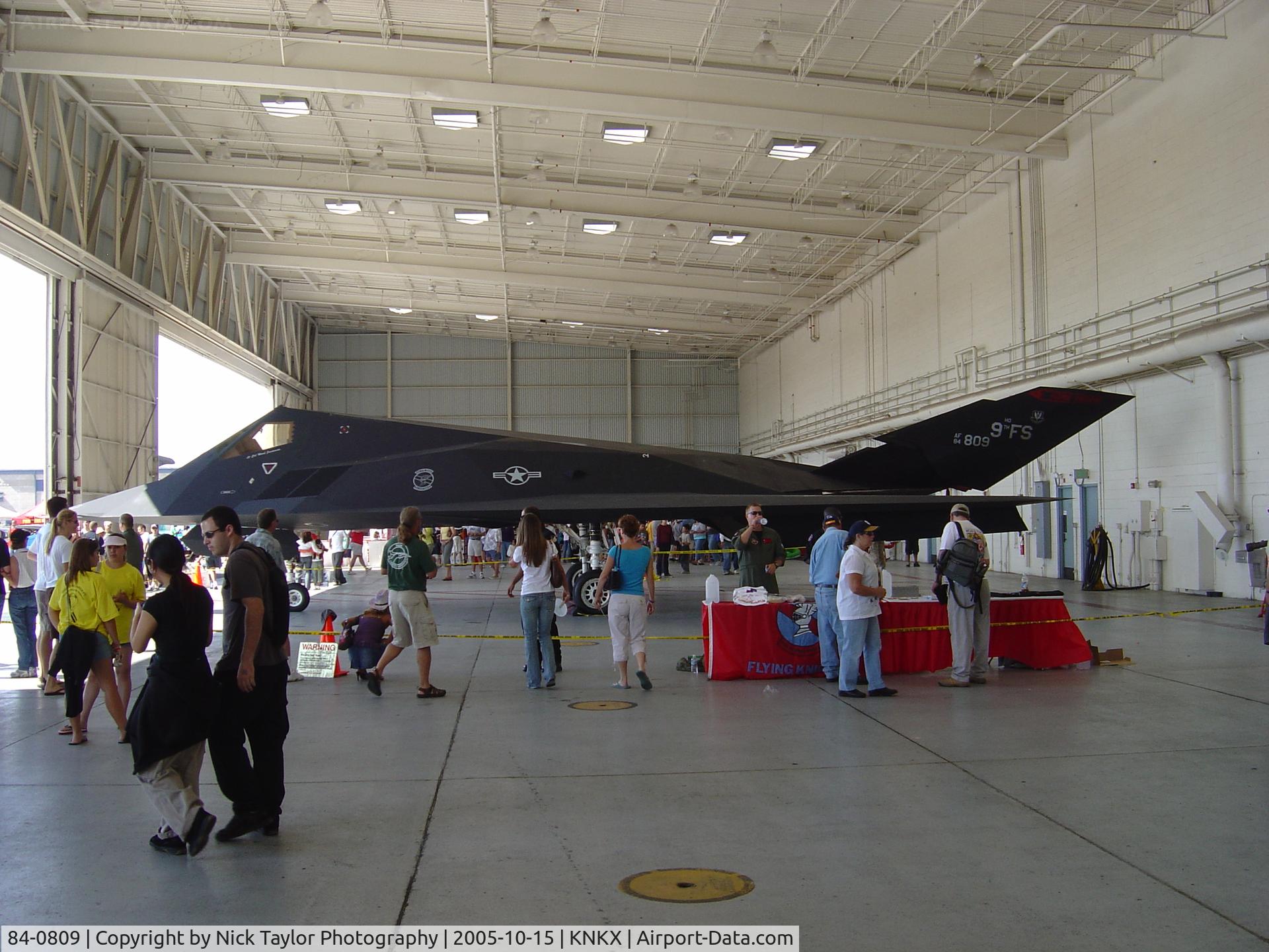 84-0809, 1983 Lockheed F-117A Nighthawk C/N A.4034, On display at the MCAS Miramar Airshow