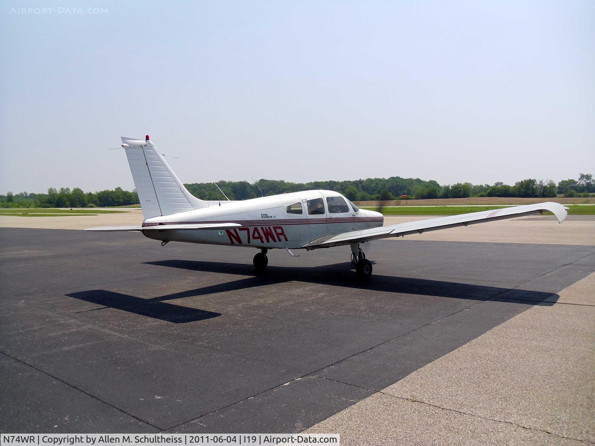 N74WR, 1974 Piper PA-28-151 Cherokee Warrior C/N 28-7415458, 1974 Piper PA-28-151