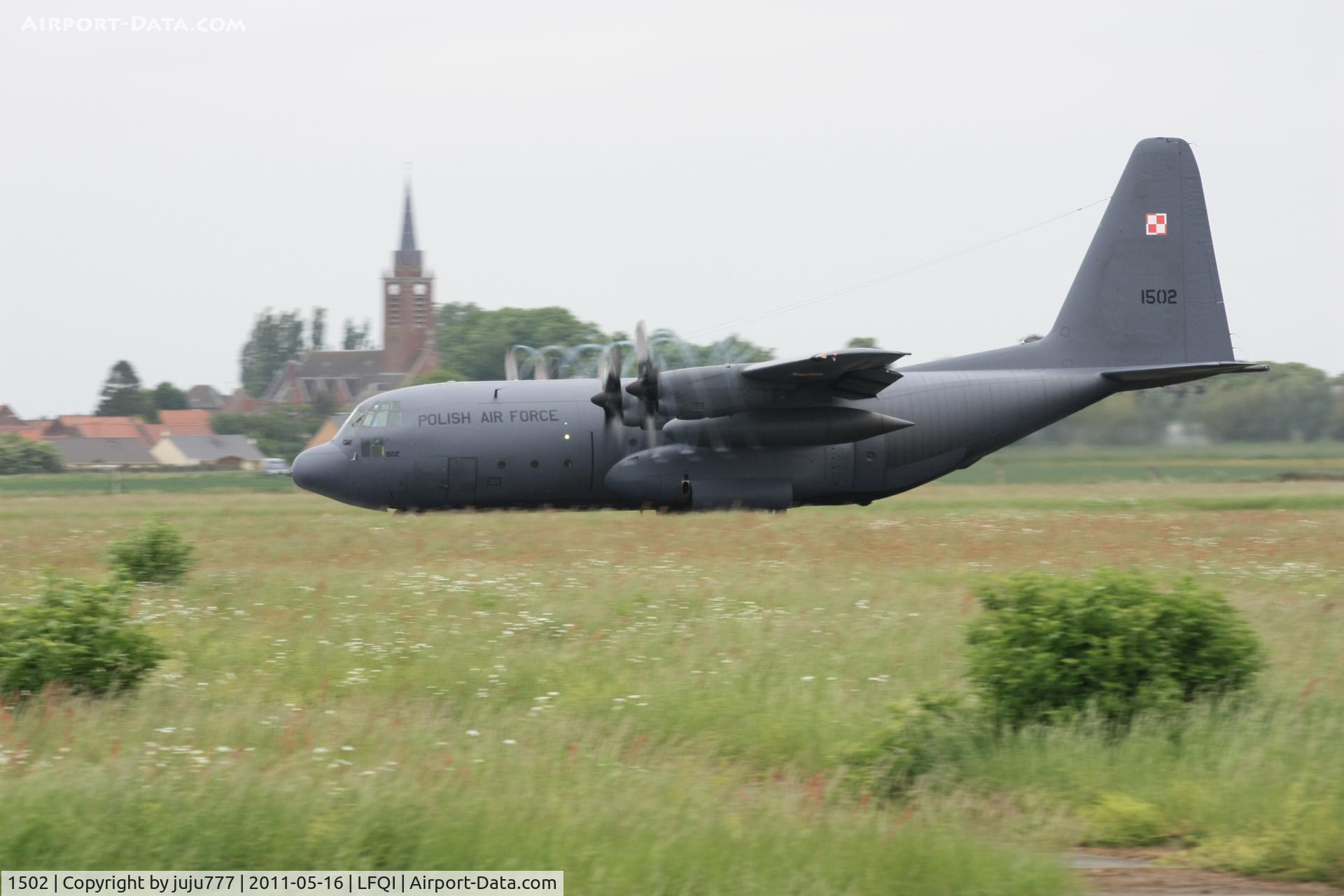 1502, 1970 Lockheed C-130E-LM Hercules C/N 382-4414, on display at TigerMeet 2011