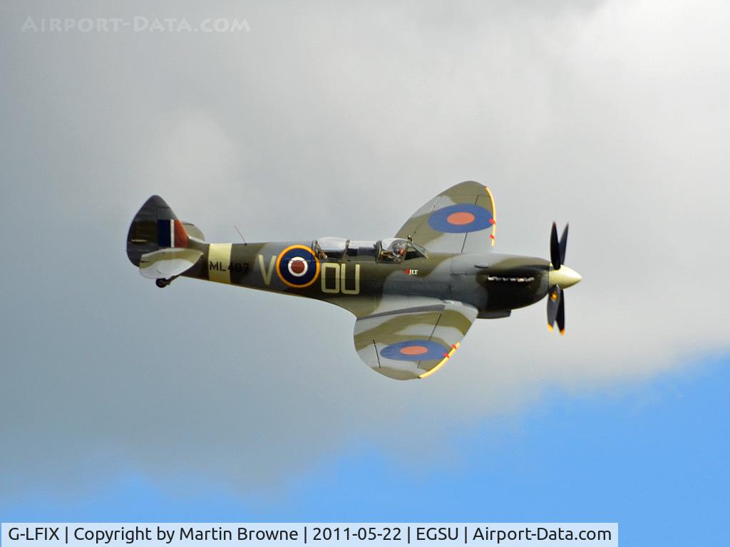 G-LFIX, 1944 Supermarine 509 Spitfire LF.IX (T.IX) C/N CBAF.8463, GRACE SPITFIRE