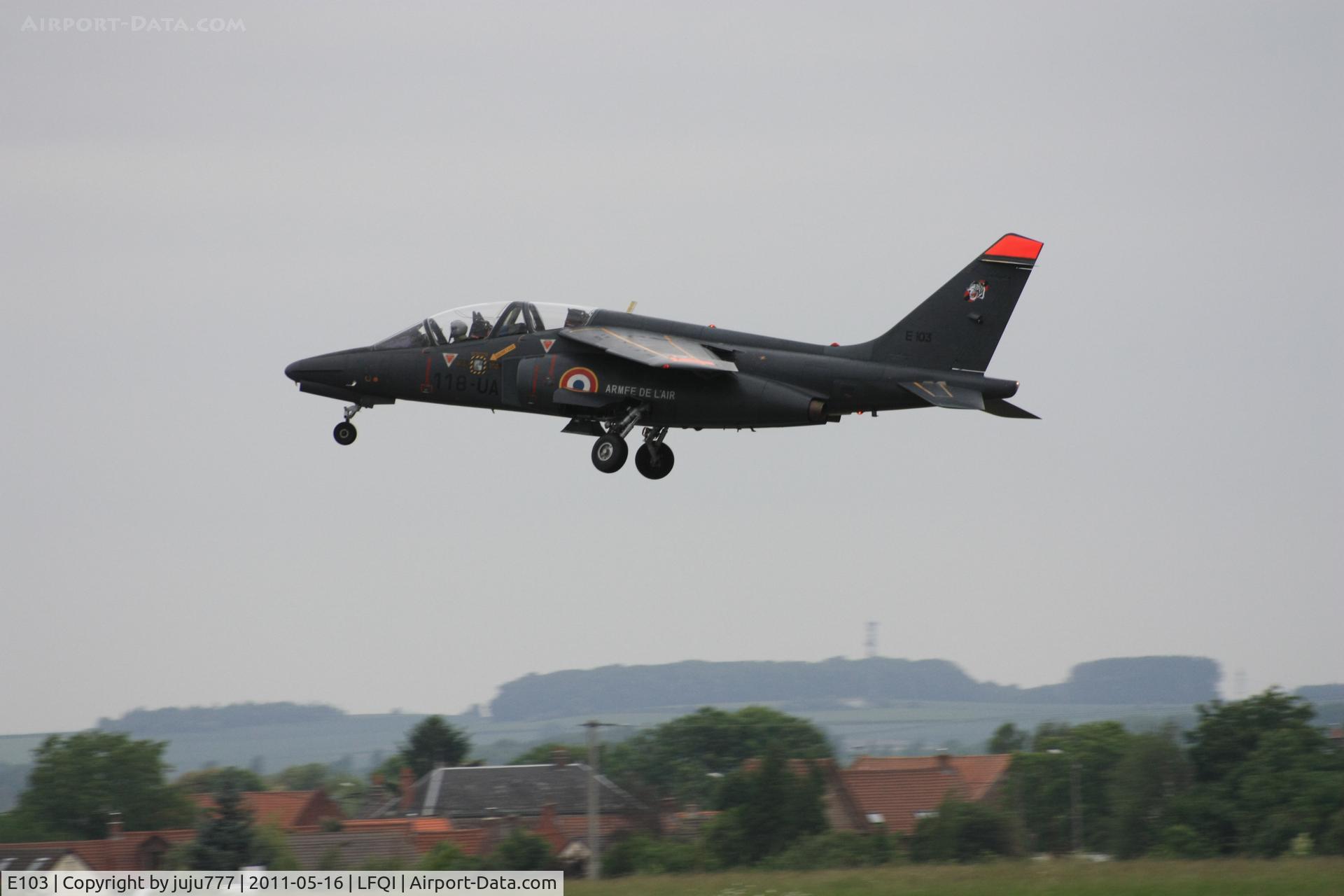 E103, Dassault-Dornier Alpha Jet E C/N E103, on display at TigerMeet 2011