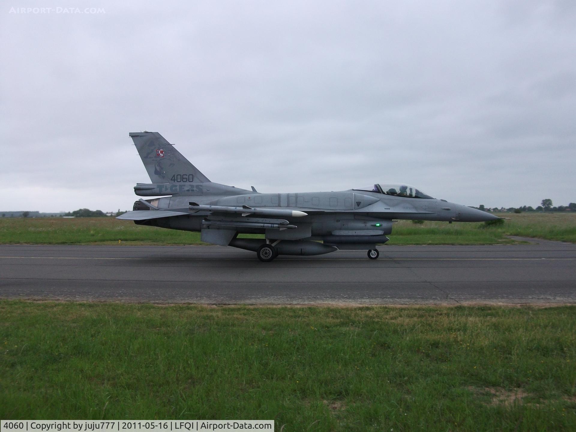 4060, Lockheed Martin F-16CJ Fighting Falcon C/N JC-21, on display at TigerMeet 2011