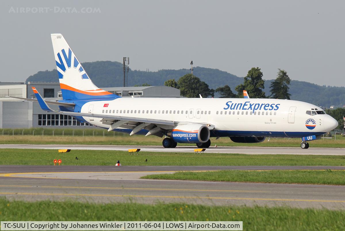 TC-SUU, 2001 Boeing 737-86Q C/N 30274, Sun Express B738