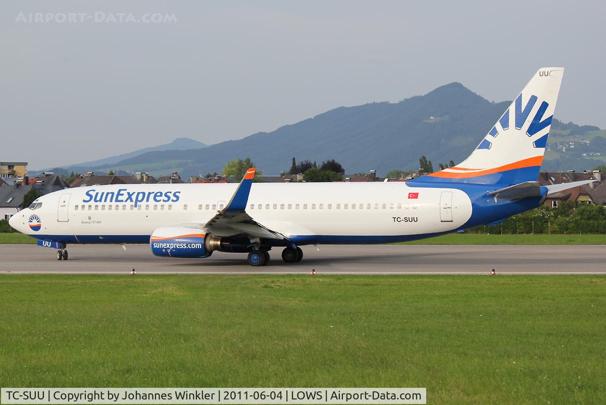 TC-SUU, 2001 Boeing 737-86Q C/N 30274, Sun Express B738