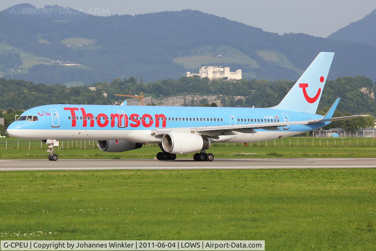 G-CPEU, 1999 Boeing 757-236 C/N 29941, Thomson B752