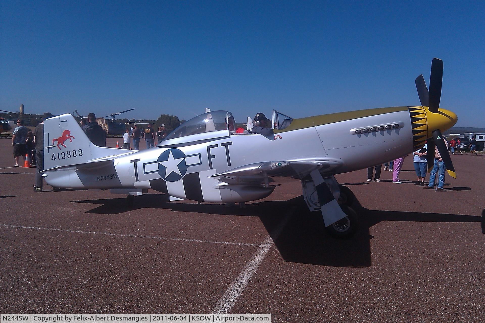 N244SW, 2008 Papa 51 Thunder Mustang C/N GITM025, EAA Chapter 586  fly-in Pancake Breakfast