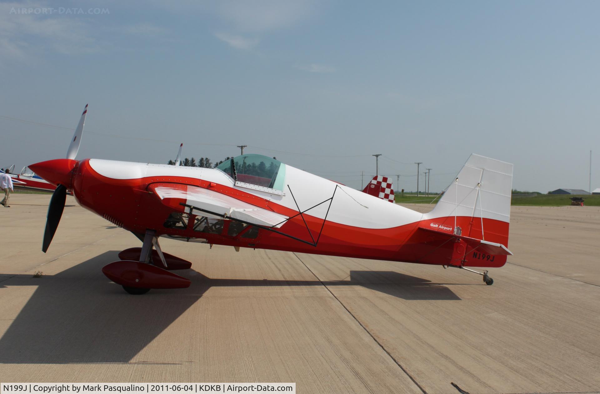 N199J, 1996 Stephens Akro Laser Z200 C/N 006, E Z-200