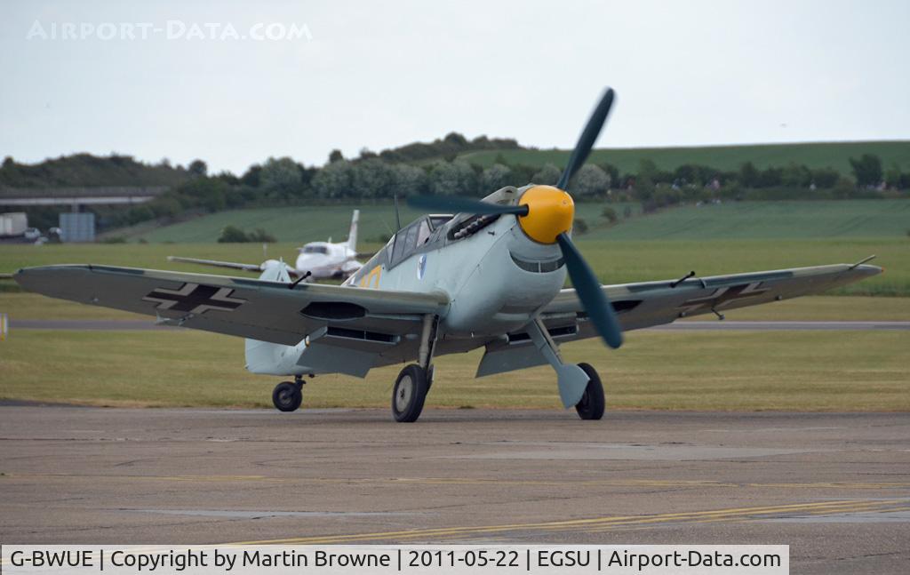 G-BWUE, 1949 Hispano HA-1112-M1L Buchon C/N 172, SHOT AT DUXFORD