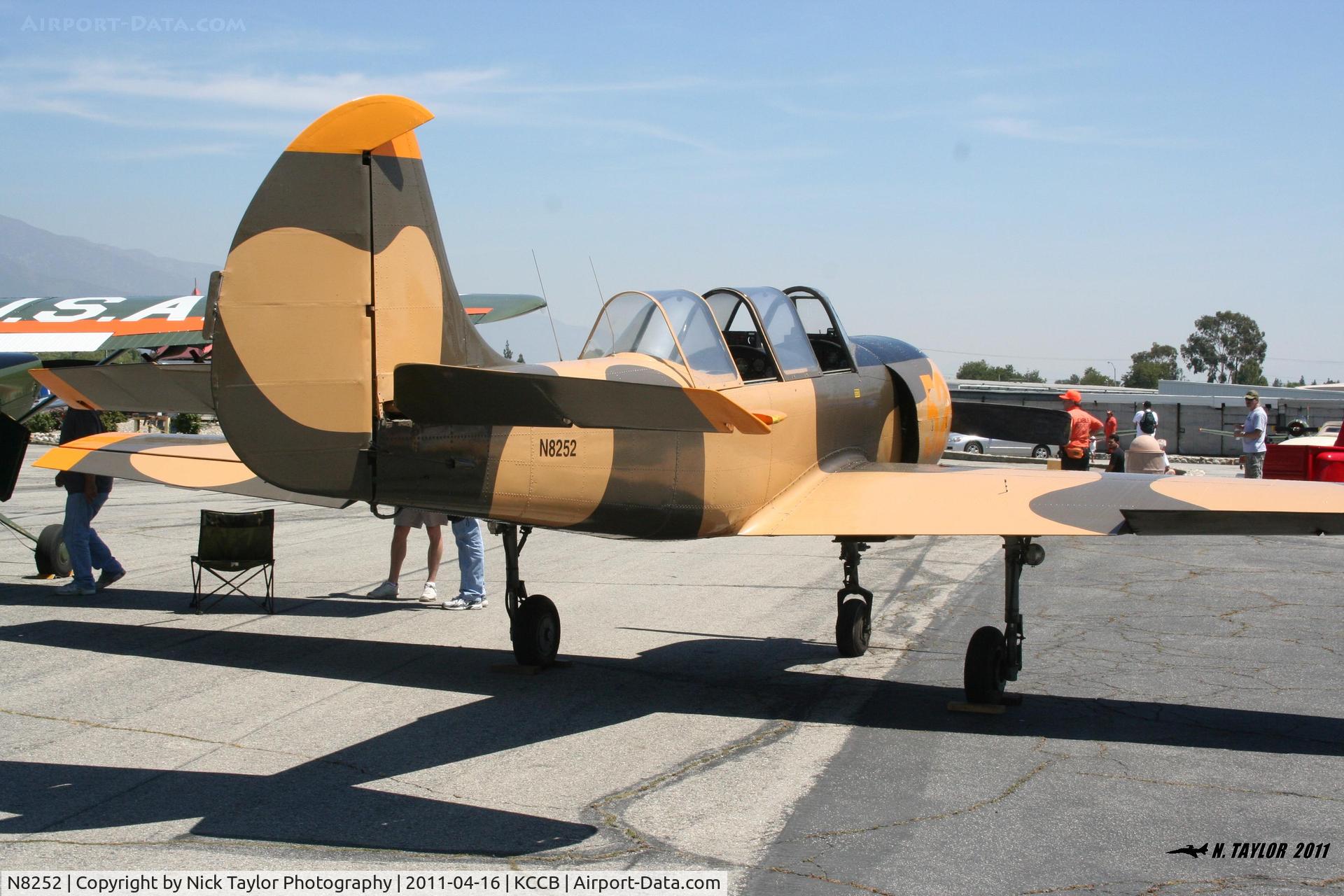 N8252, 1982 Yakovlev Yak-52 C/N 822903, On display at Cable