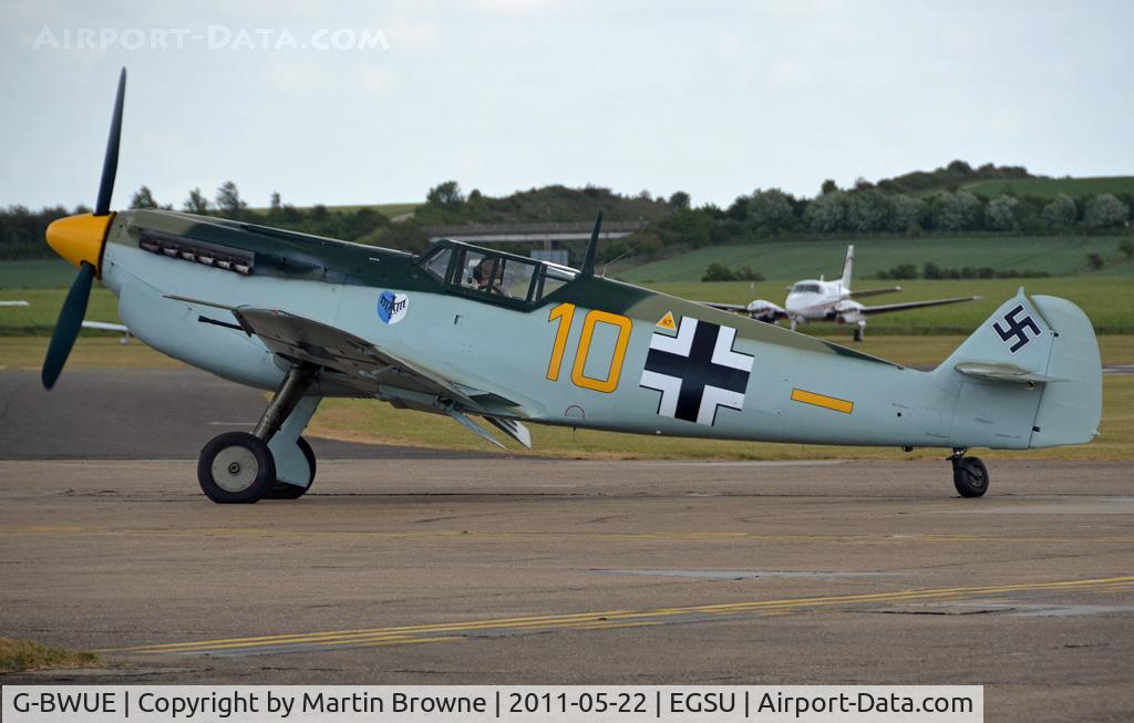 G-BWUE, 1949 Hispano HA-1112-M1L Buchon C/N 172, SHOT AT DUXFORD