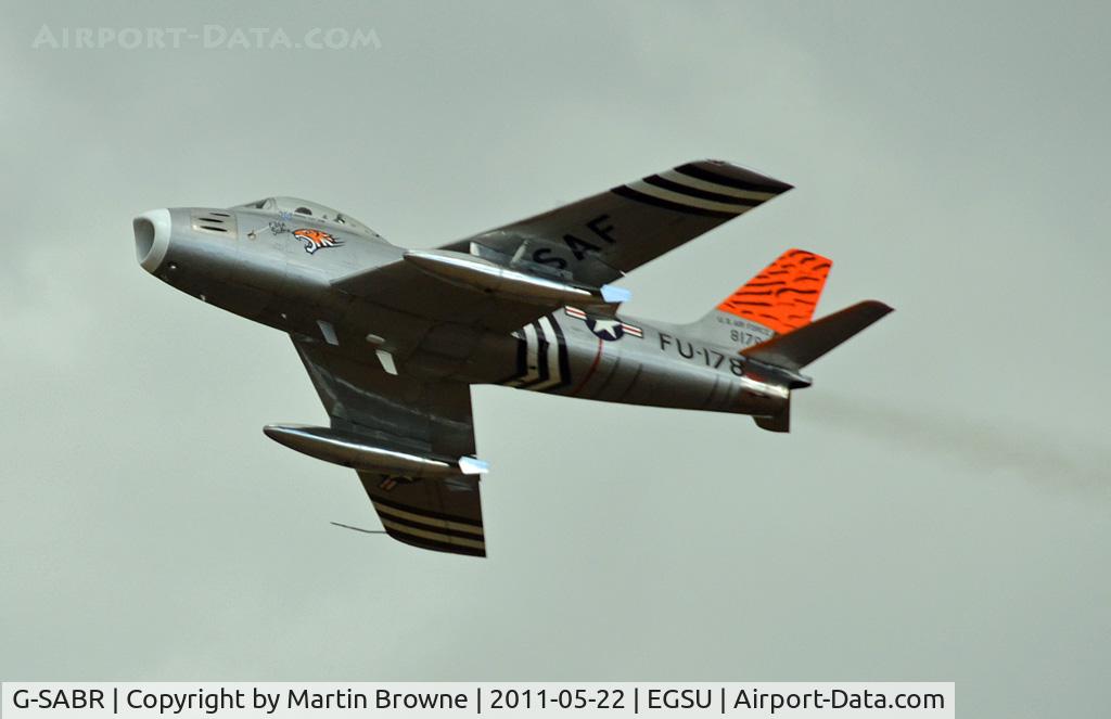 G-SABR, 1948 North American F-86A Sabre C/N 151-083 (151-43547), SHOT AT DUXFORD