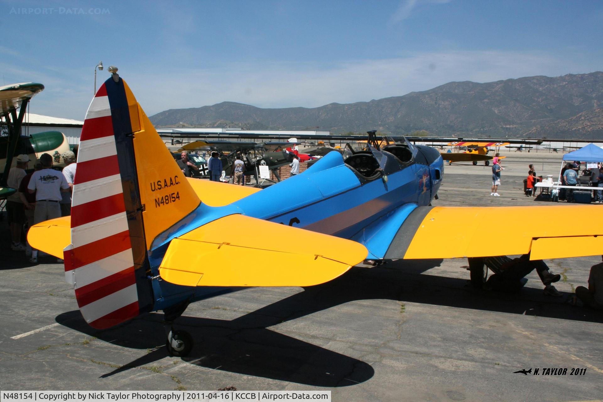 N48154, 1943 Fairchild M-62A C/N T437053, On display at Cable