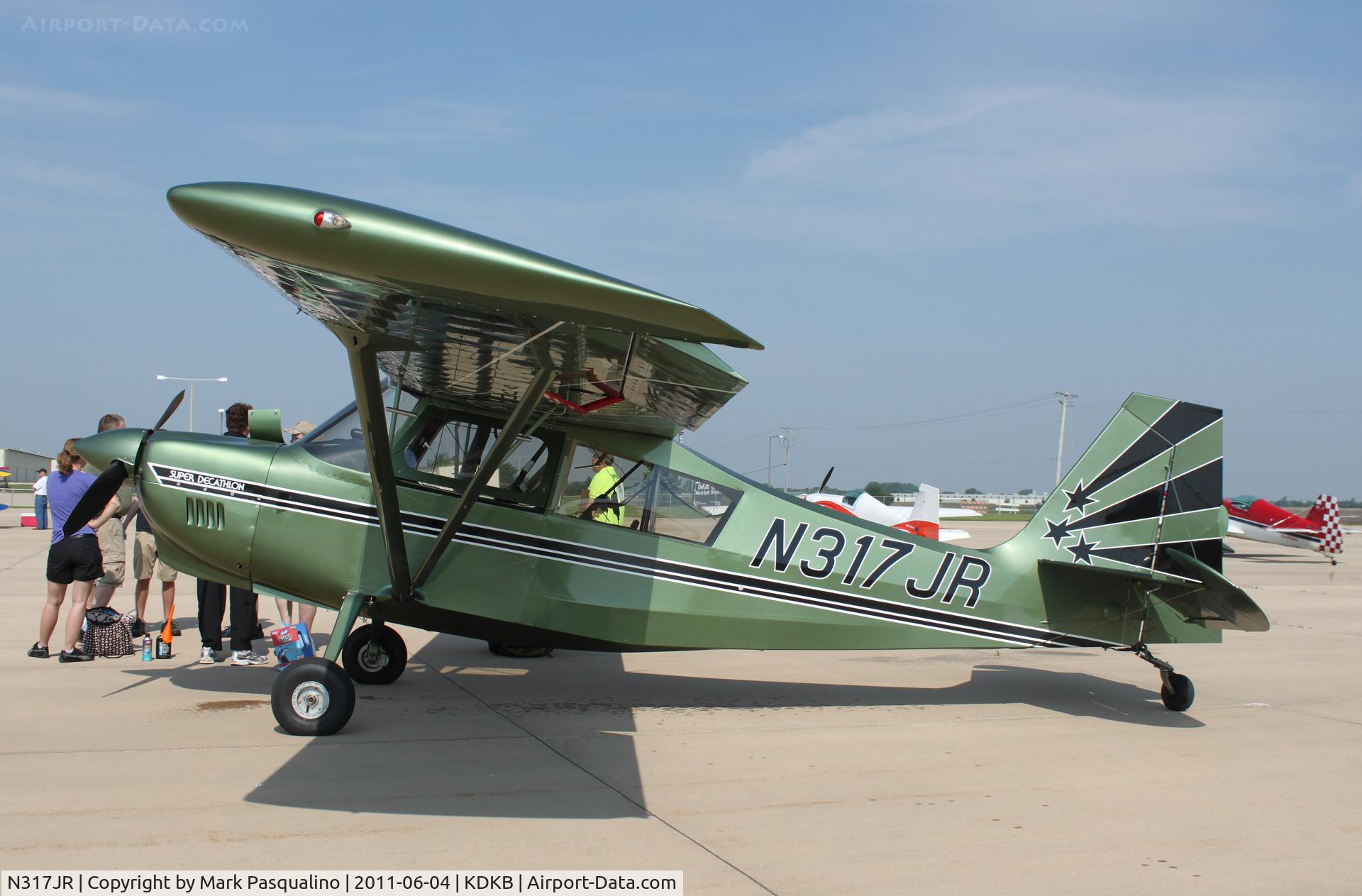 N317JR, 2011 American Champion 8KCAB Super Decathlon C/N 1105-2011, American Champion 8KCAB