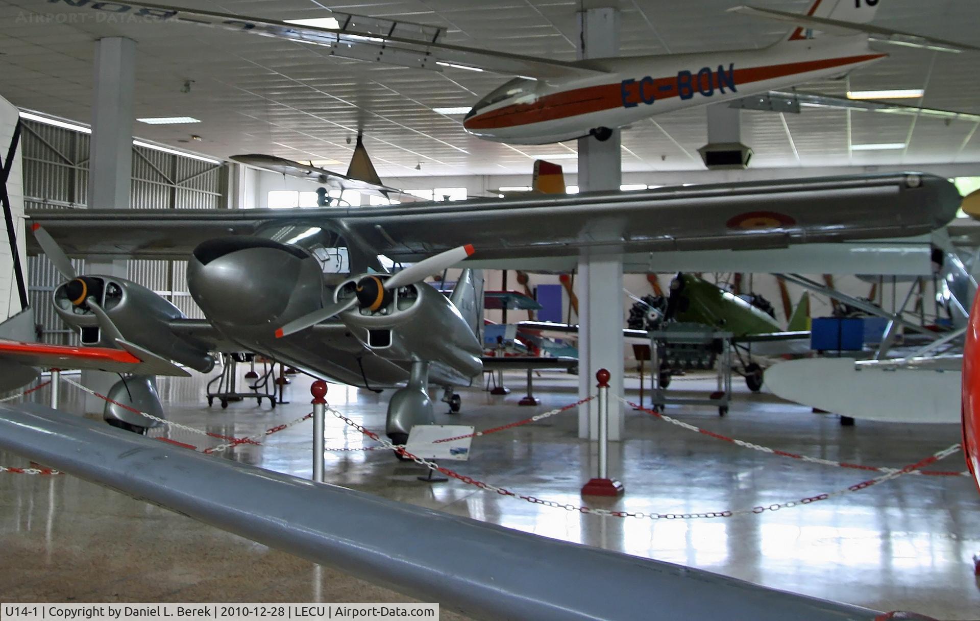 U14-1, Dornier Do-28A-1 C/N 3014, Nice twin Dornier on display at El Museo del Aire