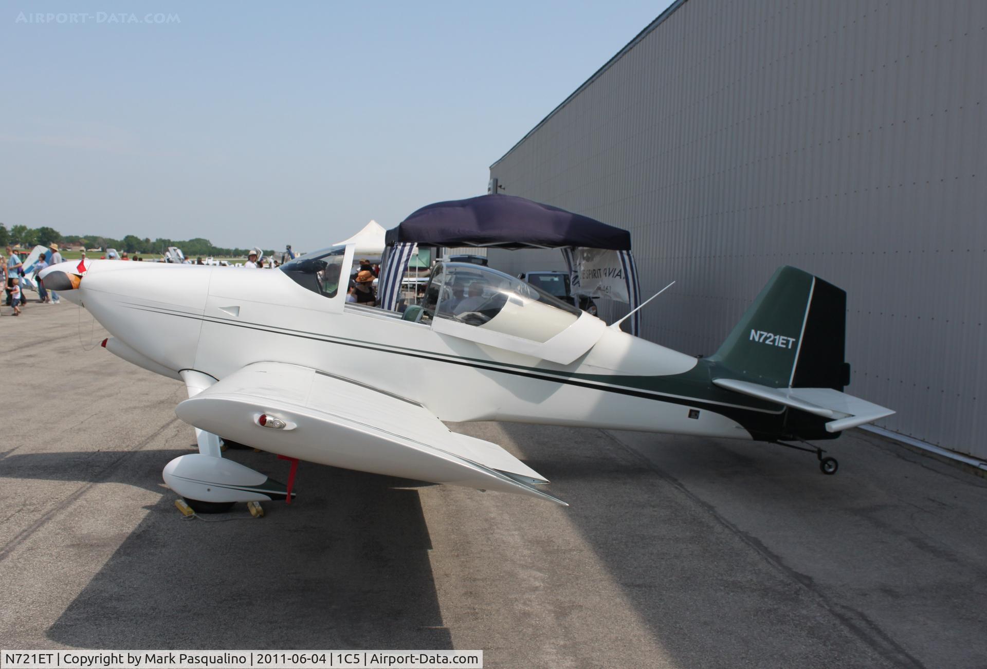 N721ET, 2001 Vans RV-6 C/N 20409, RV-6