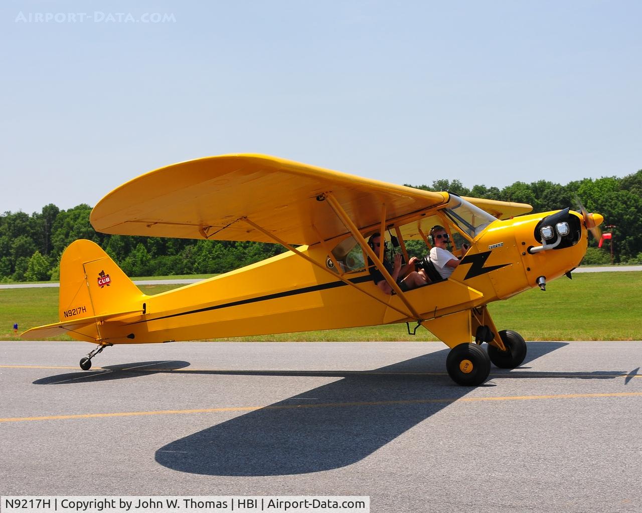 N9217H, 1944 Piper J3C-65 Cub C/N 11721, NC Air Museum Fly-In (6-4-11)