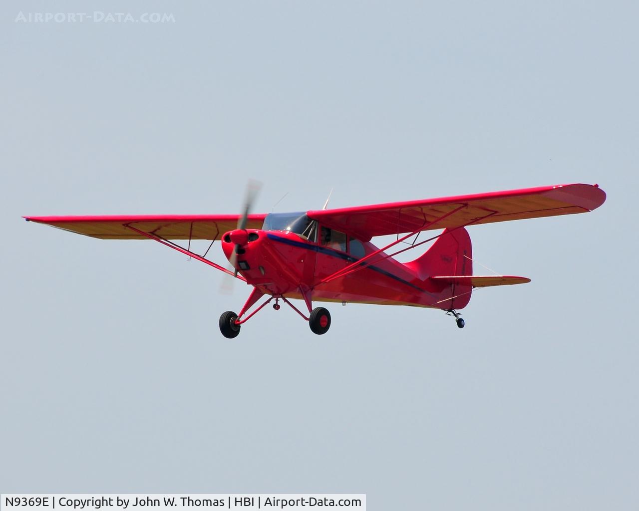 N9369E, 1946 Aeronca 11AC Chief C/N 11AC-1007, NC Air Museum Fly-In (6-4-11)