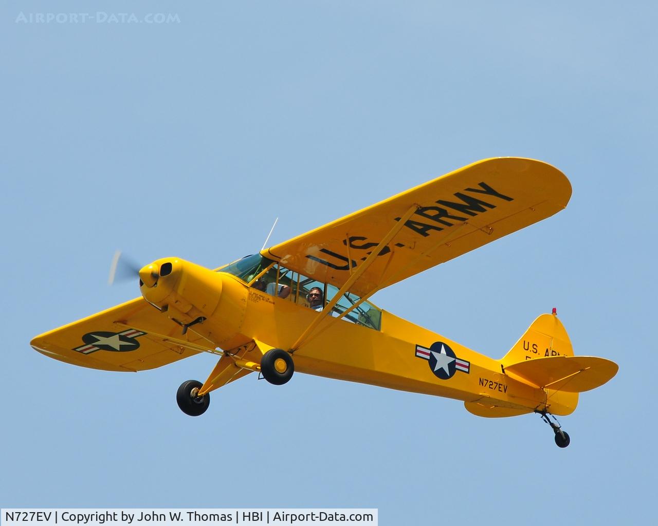N727EV, Piper L-18C C/N 21039, NC Air Museum Fly-In (6-4-11)