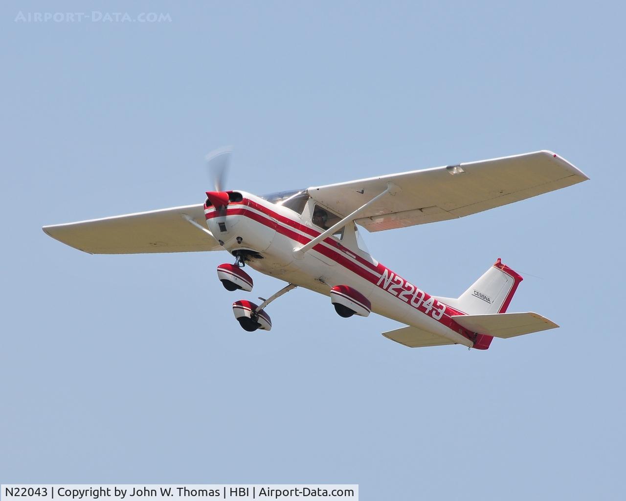 N22043, 1967 Cessna 150H C/N 15068027, NC Air Museum Fly-In (6-4-11)