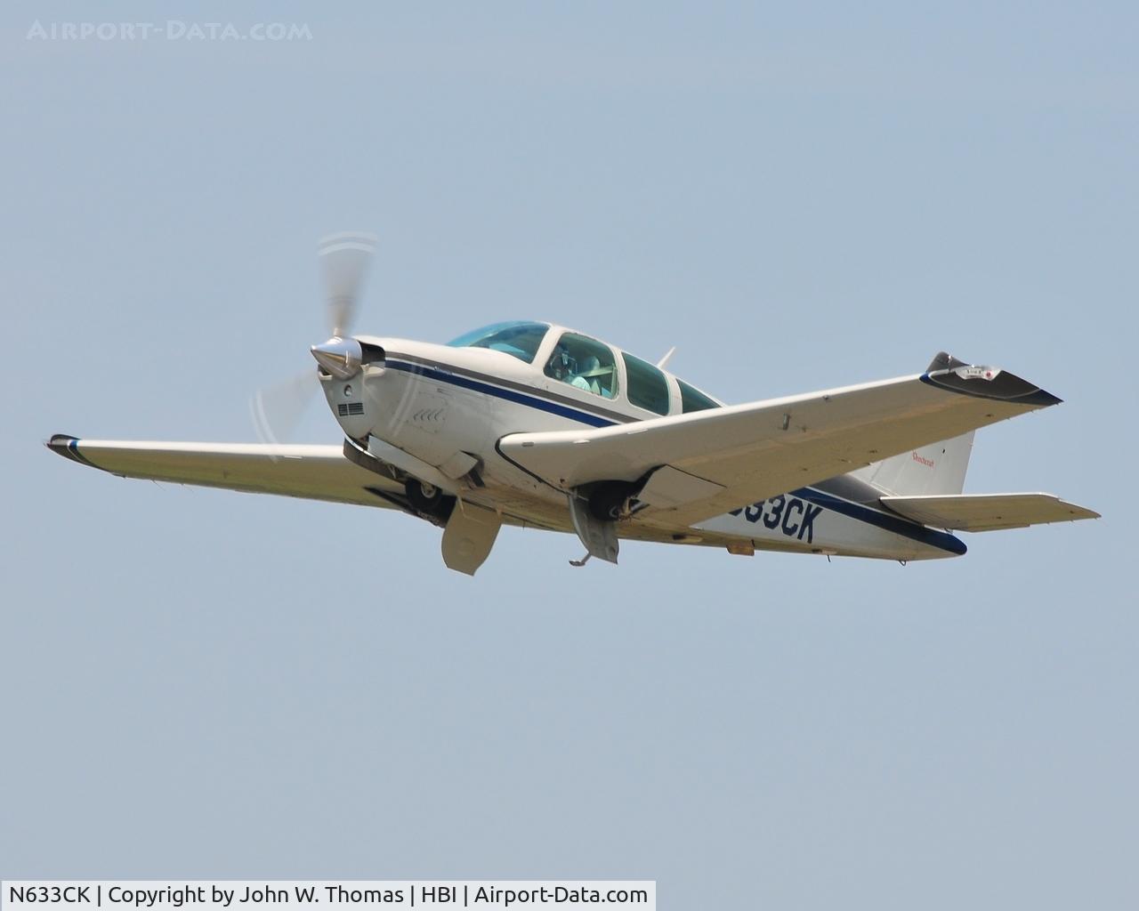 N633CK, 1989 Beech F33A Bonanza C/N CE-1395, NC Air Museum Fly-In (6-4-11)