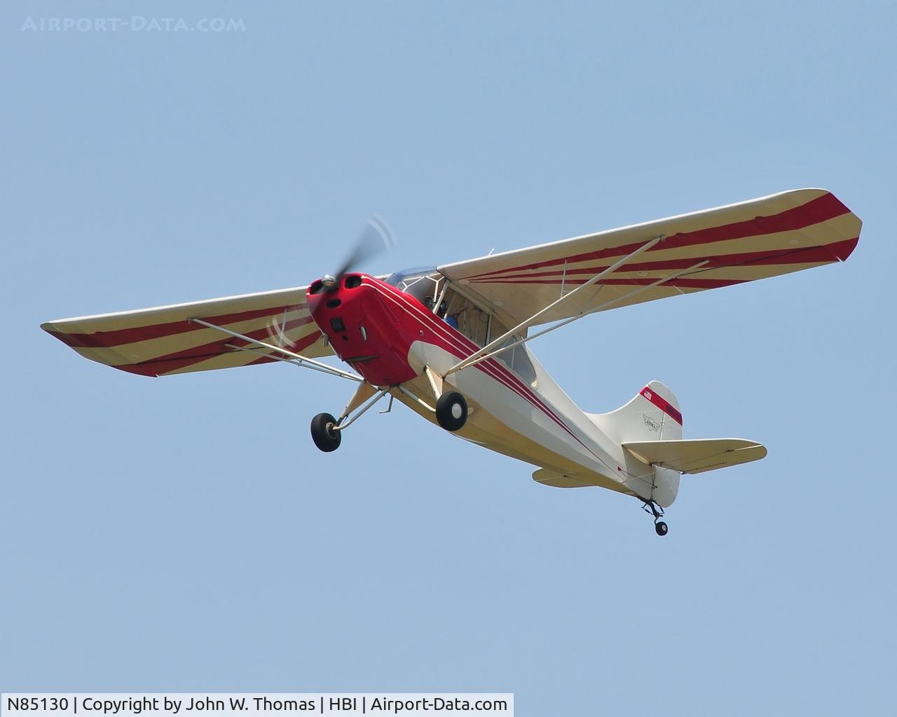N85130, 1946 Aeronca 7DC C/N 7AC-3766, NC Air Museum Fly-In (6-4-11)