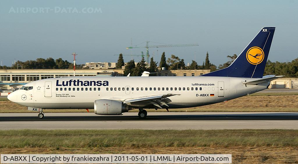 D-ABXX, 1989 Boeing 737-330 C/N 24562, Lufthansa