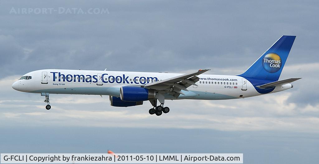 G-FCLI, 1995 Boeing 757-28A C/N 26275, Thomas Cook Airlines